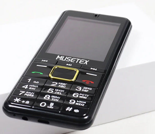 MUSETEX cell phone, loud speaker feature phone, keypad phone