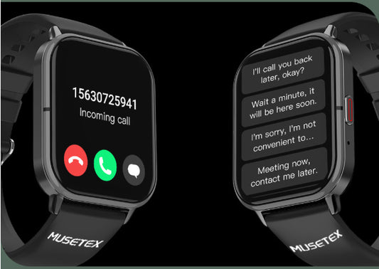 MUSETEX smart watch, sports bluetooth smart watch