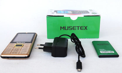 MUSETEX cell phone, loud speaker feature phone, keypad phone