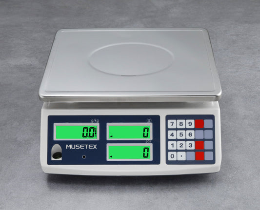 MUSETEX Scales，Commercial Weighing Electronic Scale 40kg Vegetable and Fruit Selling Scale